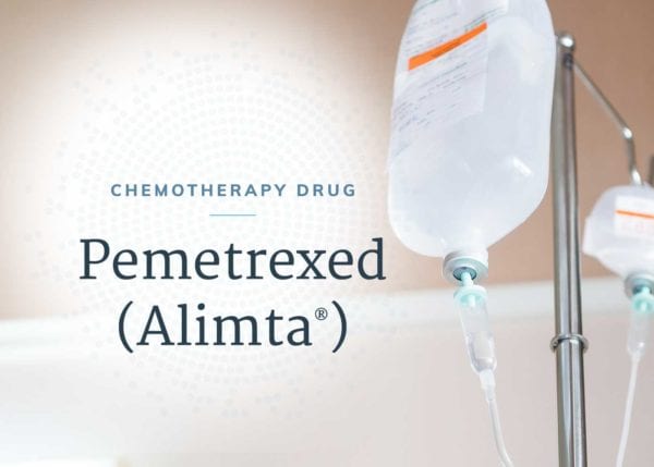 化学疗法药物Pemetrexed Alimta
