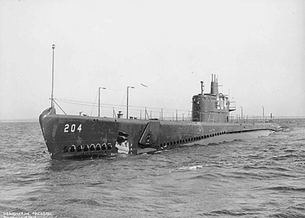 Submarine in Water